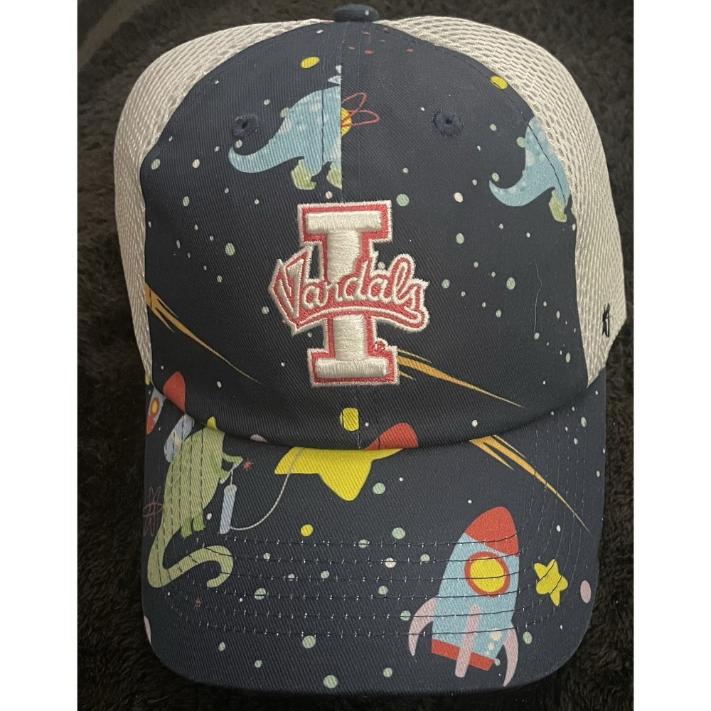 47 Brand "I-Vandals" Youth Space Clean Up Embroidery Snap Back Hat One Size New